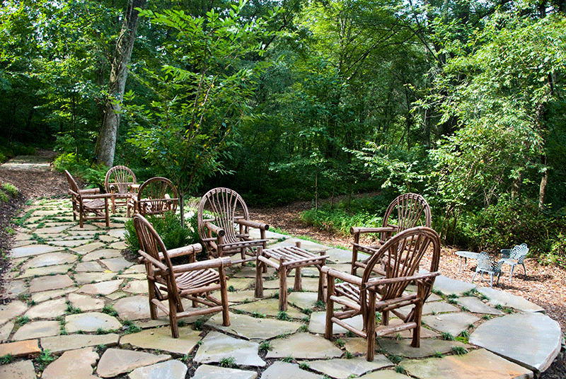 Tiffany Hill Bed and Breakfast Secret Garden - May June 12 Southern Lady
