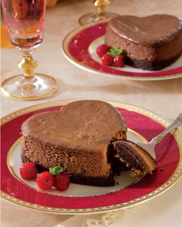 Valentine's Chocolate Cheesecake