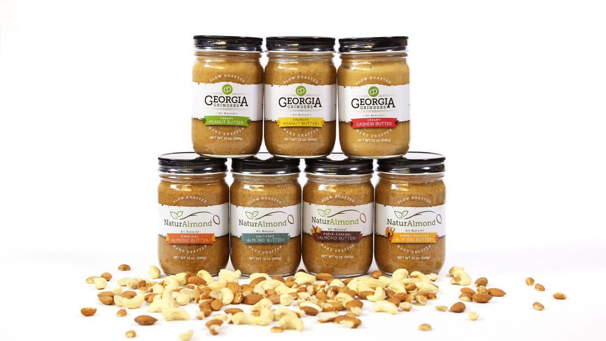 A picture of Georgia Grinders Premium Nut Butters