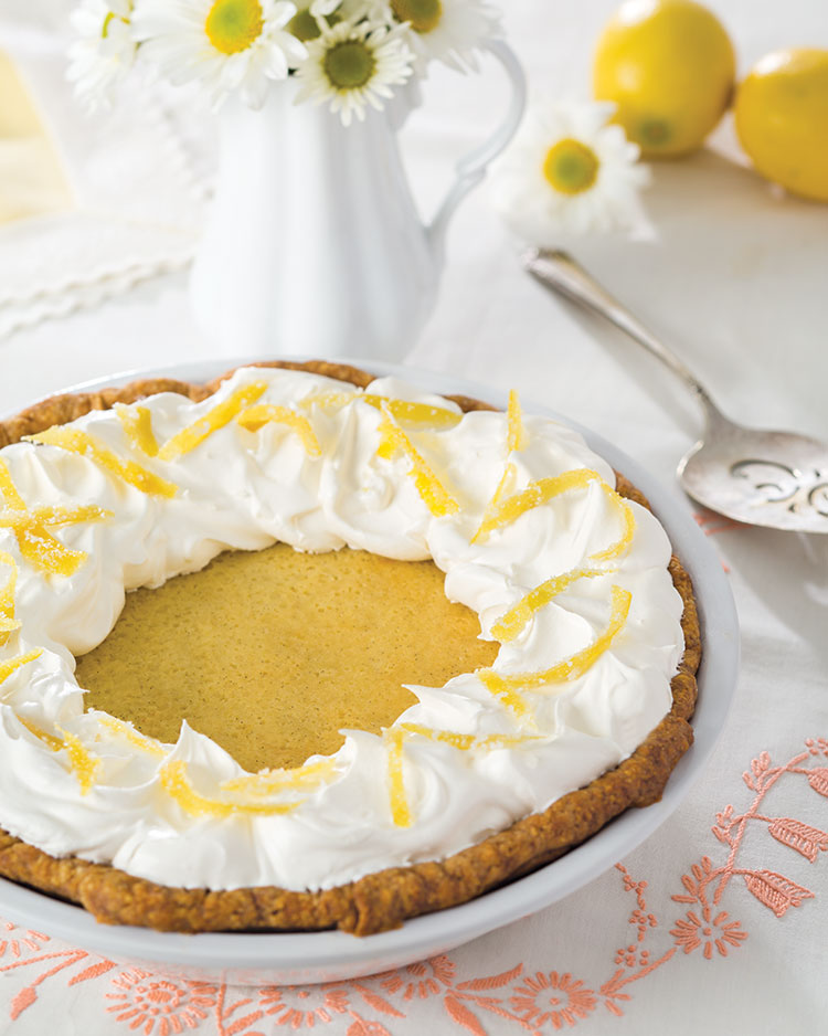 Egg Dishes, Lemon Buttermilk Pie
