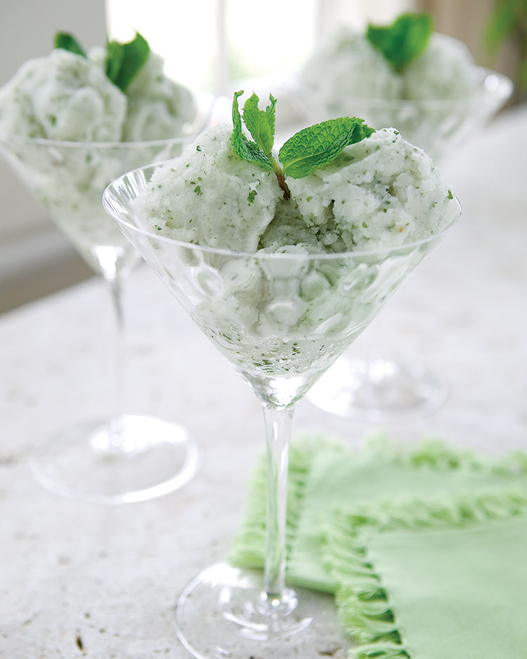 A picture of Mint Sorbet.
