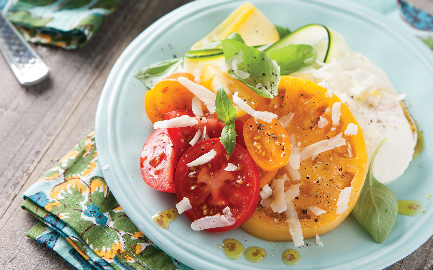 Summer Squash and Tomato Salad