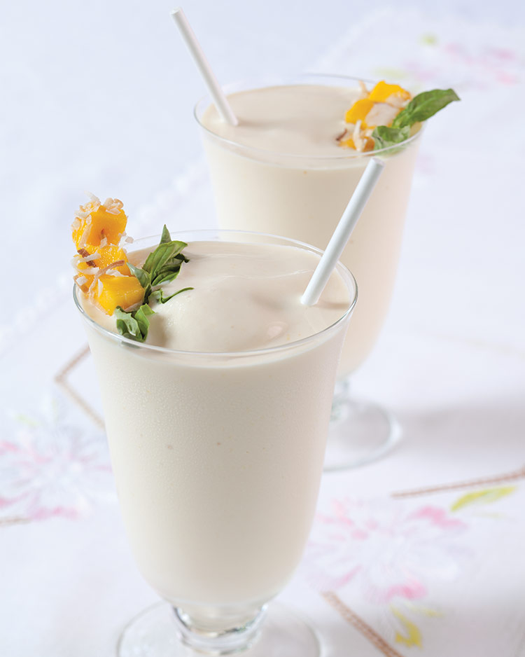 Coconut-Mango Milkshake