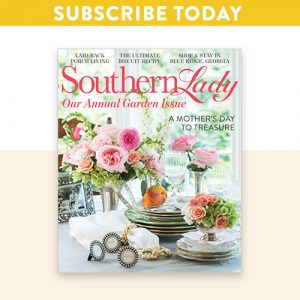 Southern Lady Magazine May/June cover with "Subscribe Today" text