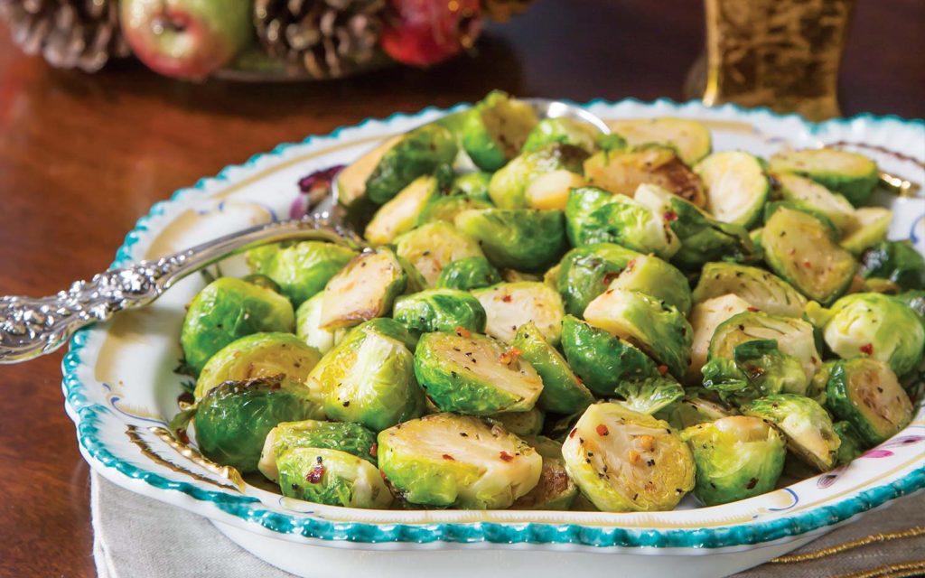 Honey-Spiced Brussels Sprouts