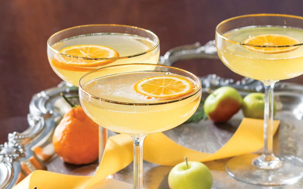 Sparkling Clementine Cocktail