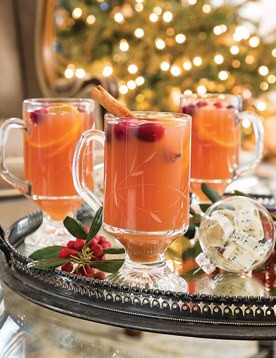 Wassail Tea from Christmas Caroling Party with Tasty Tidbits