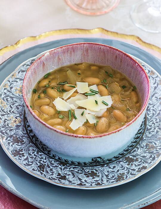 White Bean Soup with Rosemary