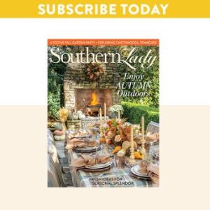 Southern Lady magazine October 2022 cover with "Subscribe Today" text