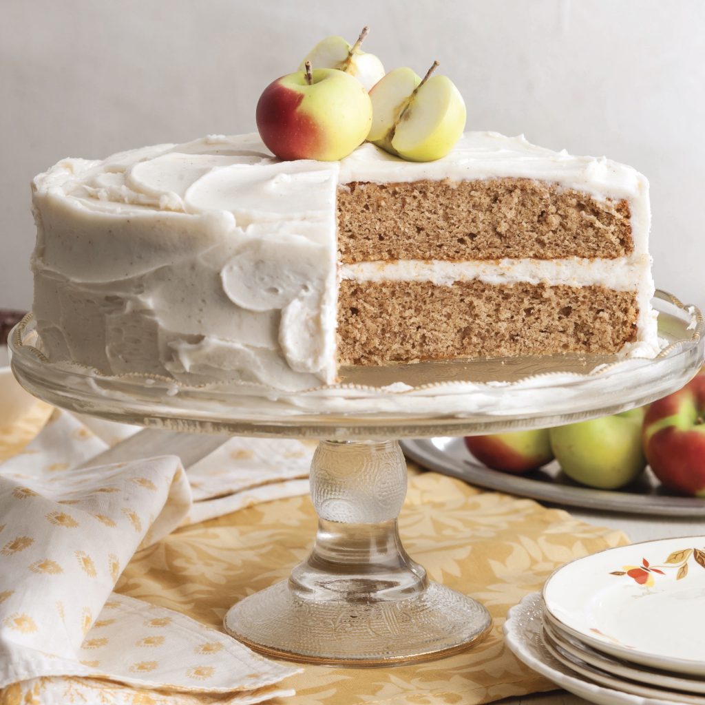 Apple Spice Cake with Browned Butter Frosting