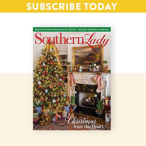 Southern Lady magazine November/December 2022 cover with "Subscribe Today" text