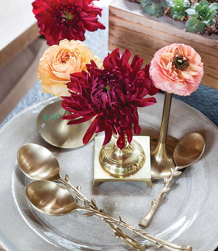 Greet Fall with Elegant Earth Tones and Bright Florals