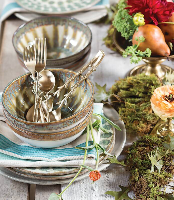 Greet Fall with Elegant Earth Tones and Bright Florals