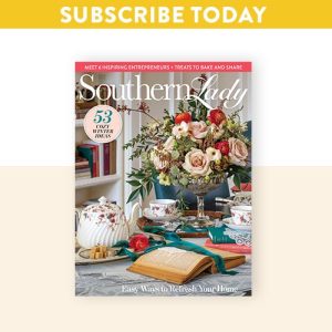 Southern Lady January/February 2023 cover with "Subscribe Today" text