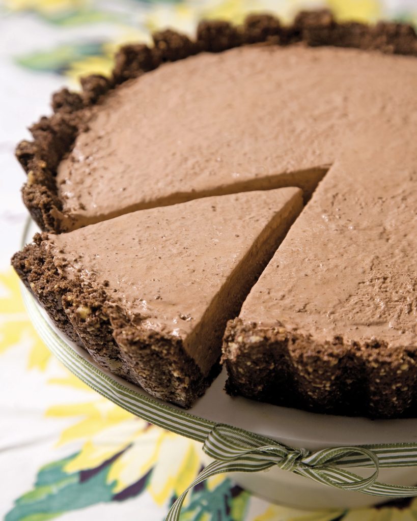 Chilled to Perfection: Chocolate-Buttermilk Icebox Pie