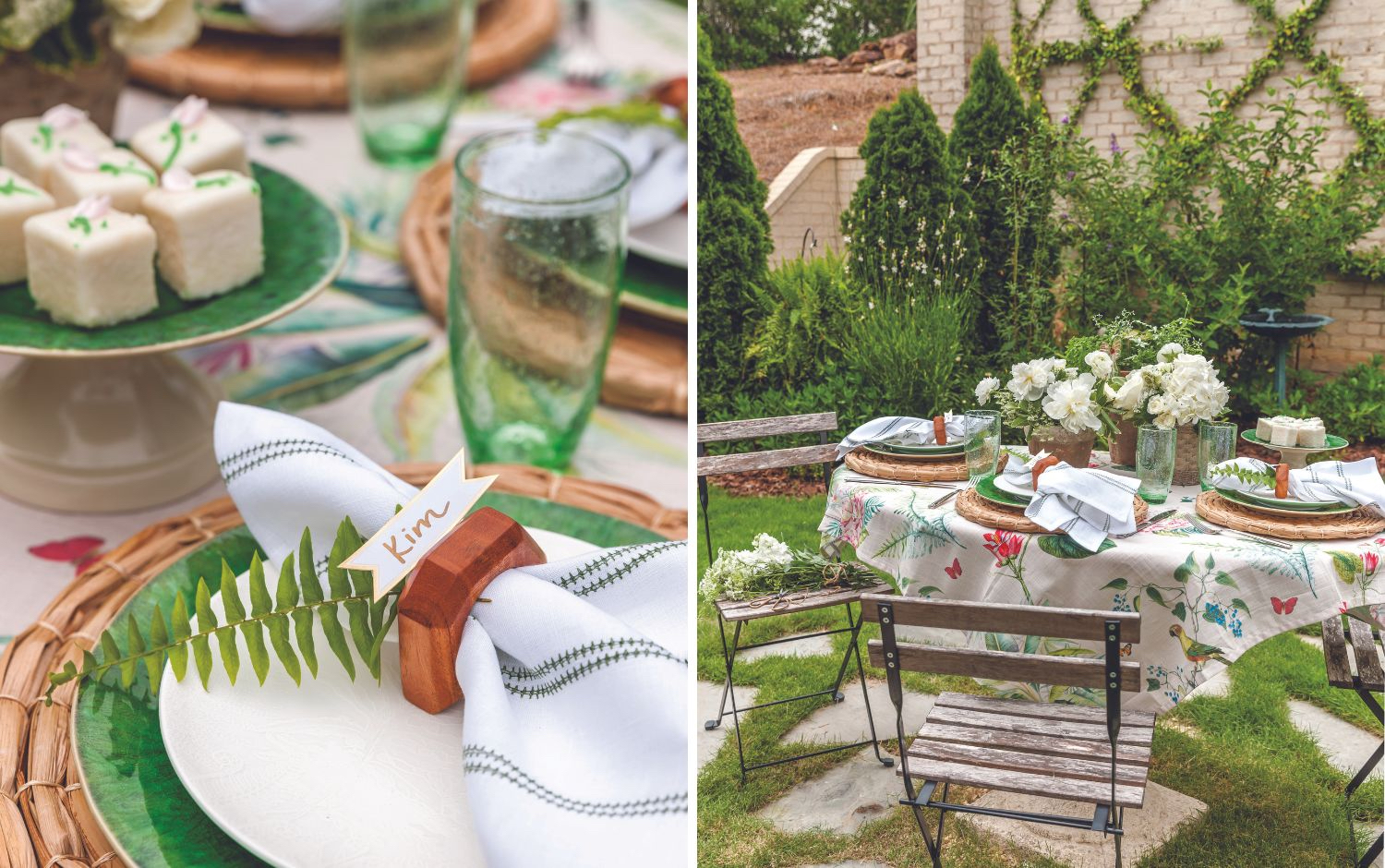 5 Gorgeous Green Tabletop Looks
