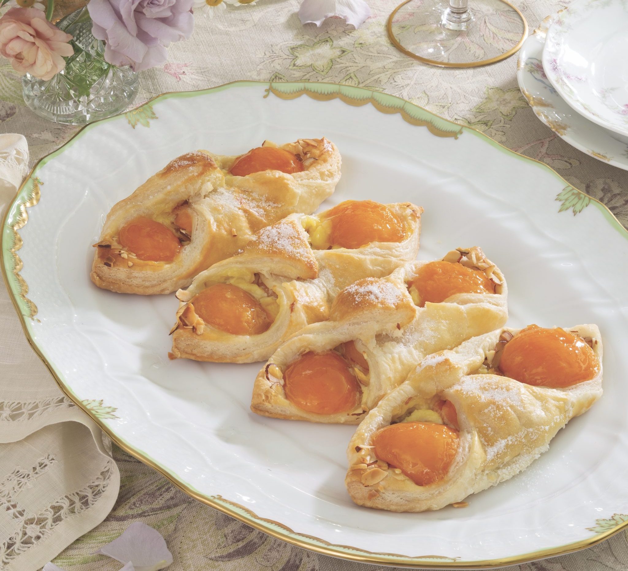 Apricot-Almond Pastries